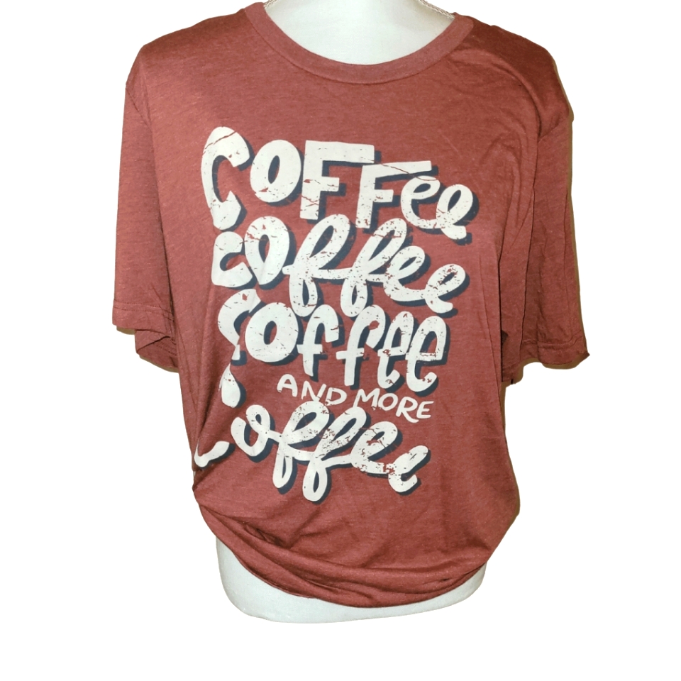 Coffee Coffee Coffee Graphic Tee